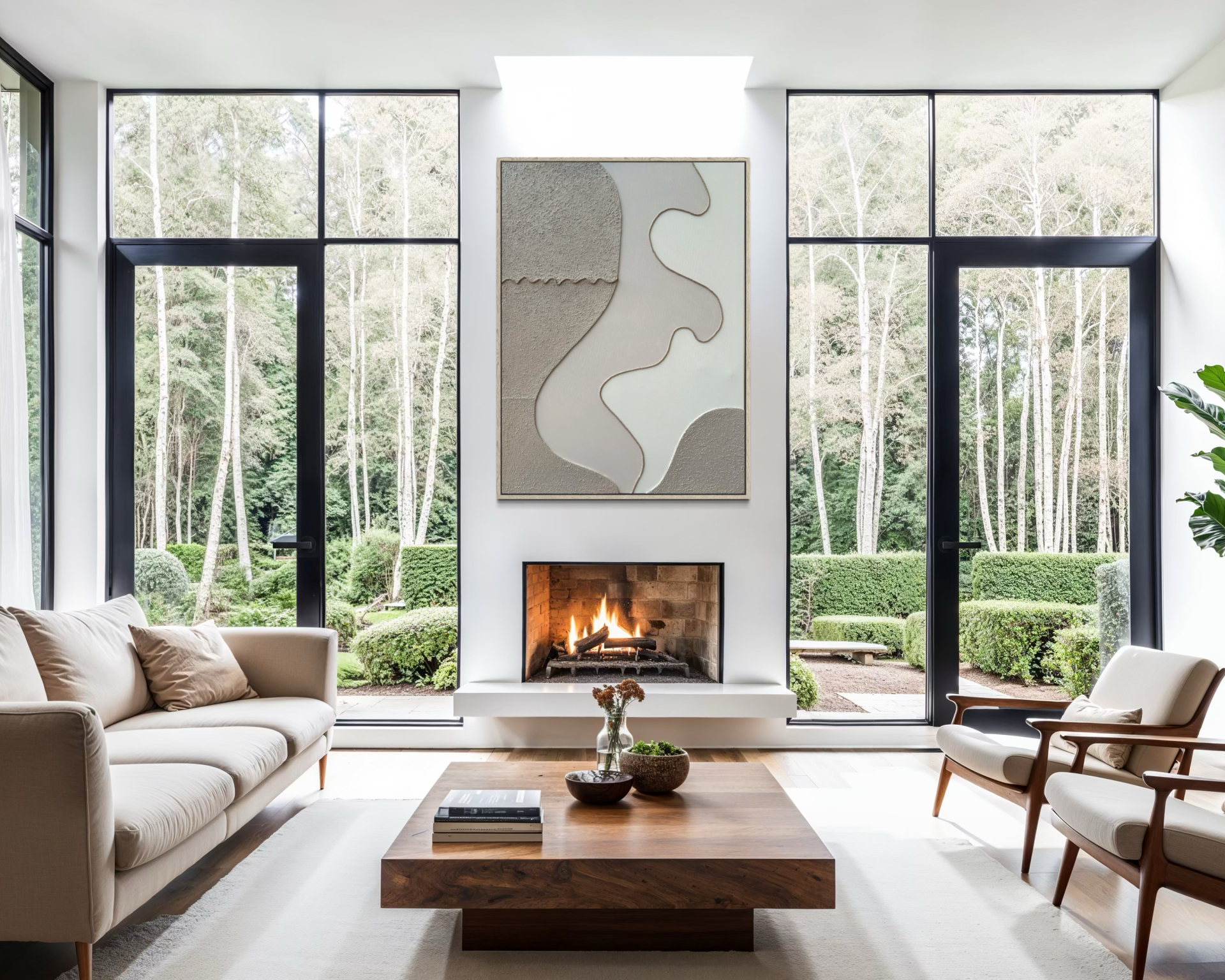 Homok, 100x140 cm, modern, minimalista festmény, Art From Soul - Fehérvári Adrienn 03